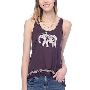 Zumiez Empyre McGraw Elephant Crochet Tank Top